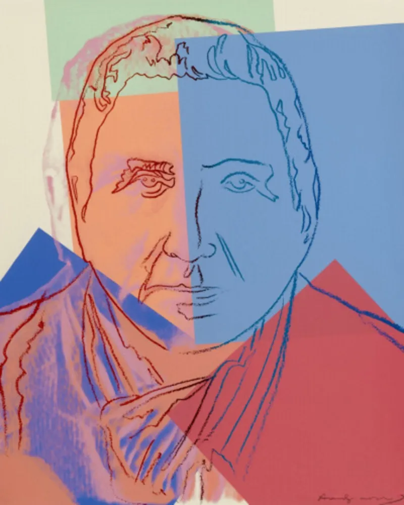 Serigrafia Warhol - Gertrude Stein (FS II.227)
