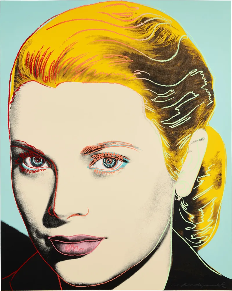 Serigrafia Warhol - Grace Kelly