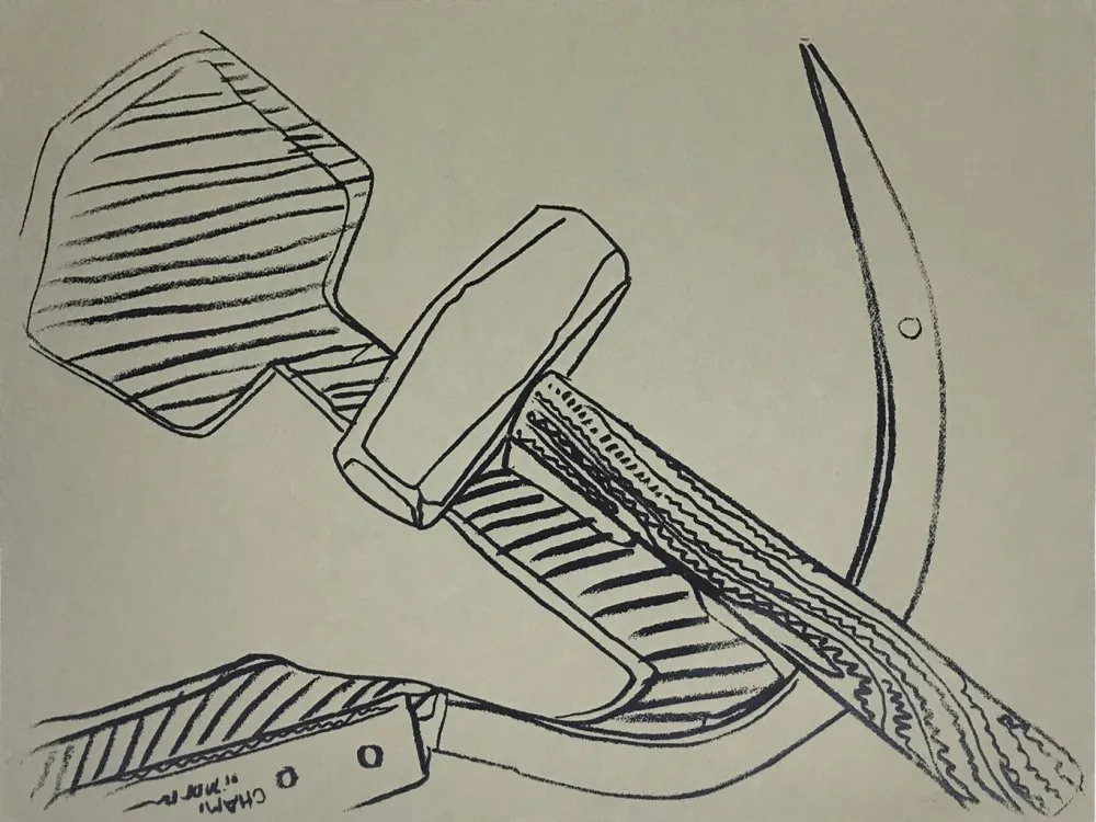 Serigrafia Warhol - Hammer & Sickle