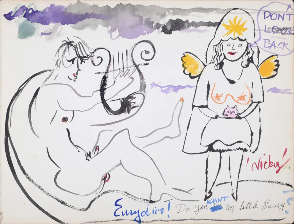 Litografia Warhol - In the Bottom of My Garden (B), 1956