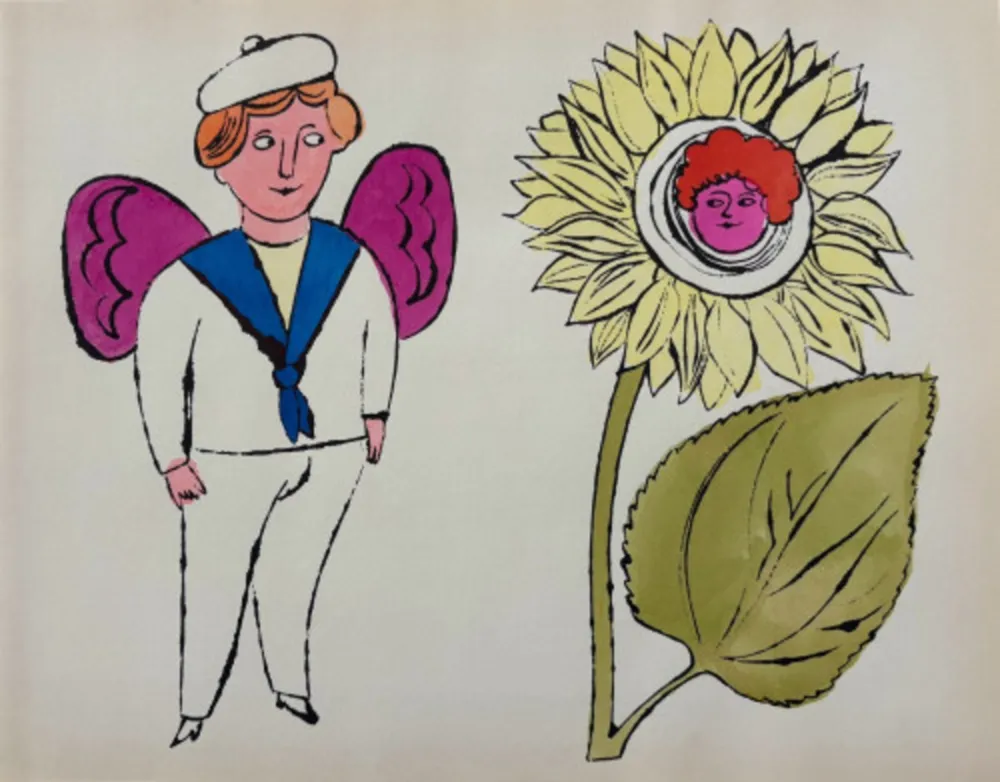 Litografia Warhol - In The Bottom of my Garden IV.87A, CA