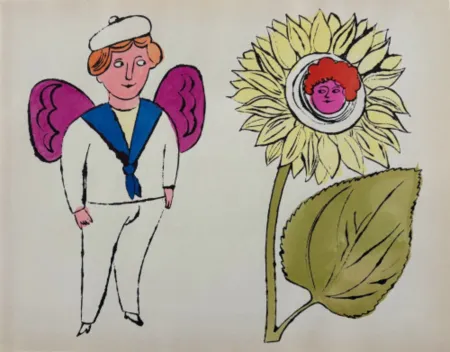 Litografia Warhol - In The Bottom of my Garden IV.87A, CA