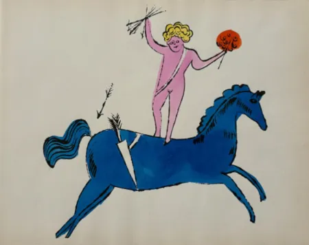 Litografia Warhol - In The Bottom of my Garden IV.91A, CA