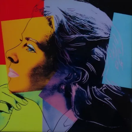 Serigrafia Warhol - Ingrid Bergman