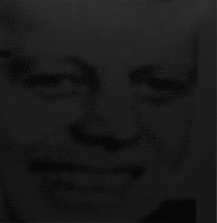 Múltiplo Warhol - JFK (Black)