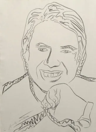 Serigrafia Warhol - Jimmy Carter