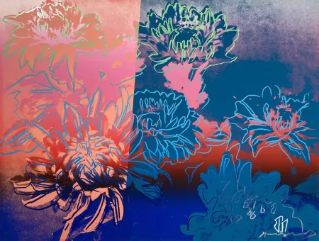Serigrafia Warhol - Kiku, II.309