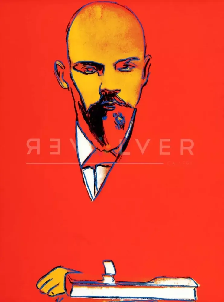 Serigrafia Warhol - Lenin (Red) FS II.403