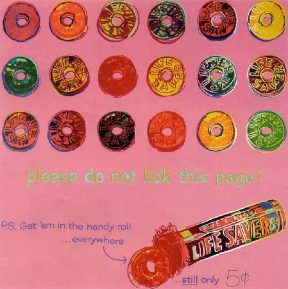 Serigrafia Warhol - Life Savers