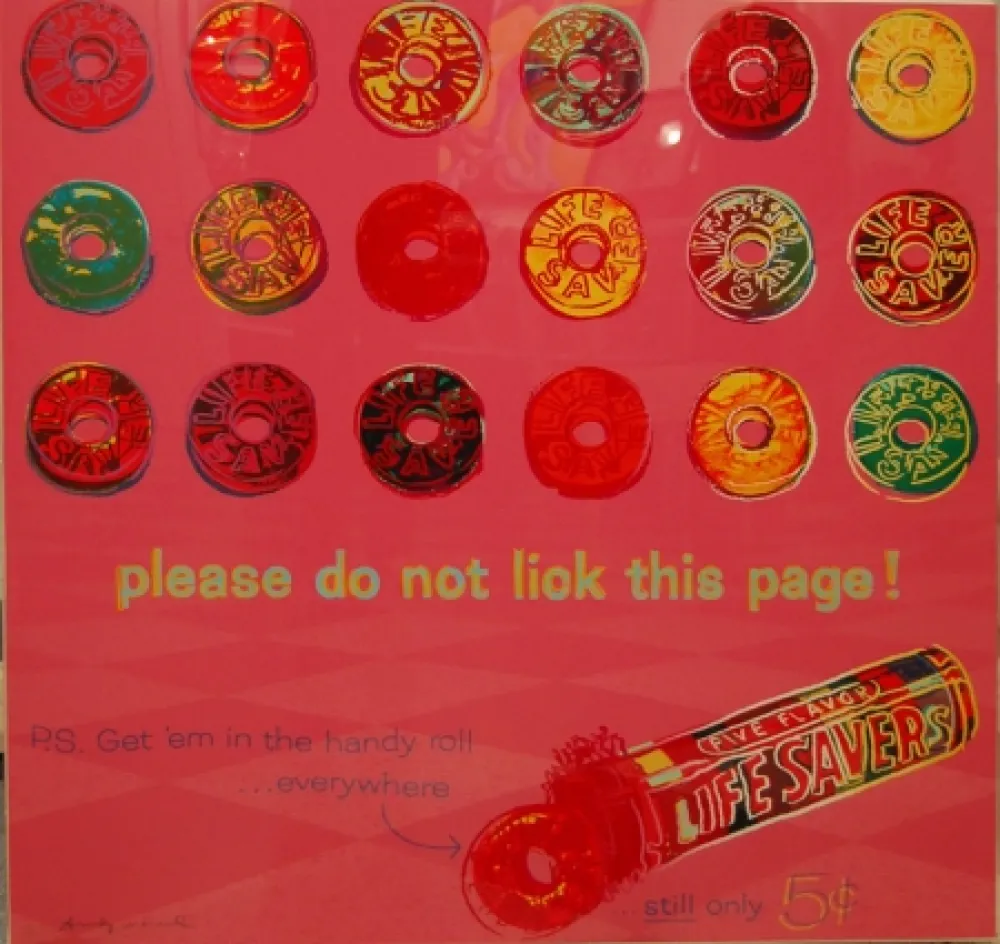 Serigrafia Warhol - Life Savers (FS-II.353)