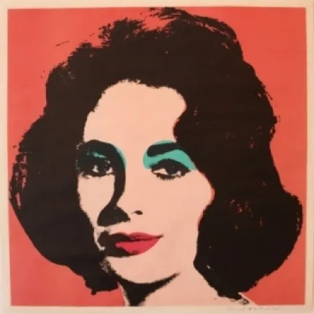 Litografia Warhol - Liz 7 by Andy Warhol 
