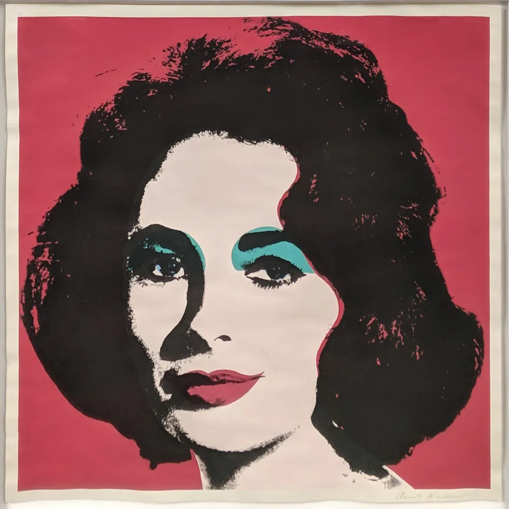 Litografia Warhol - LIZ FS II.7