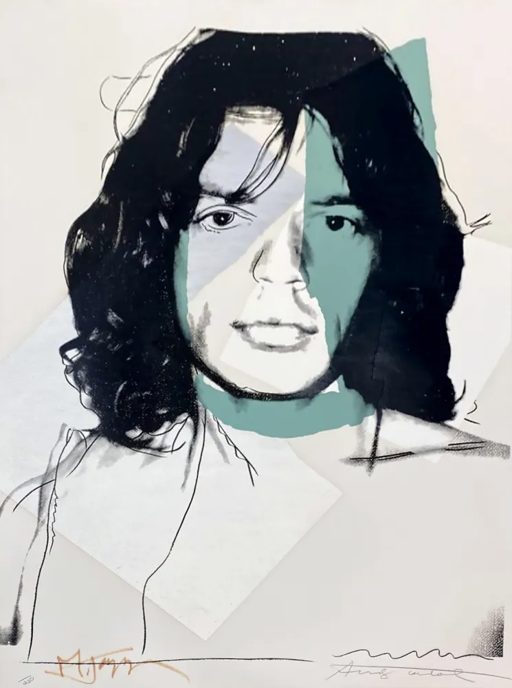 Serigrafia Warhol - Mick Jagger (FS II.138)