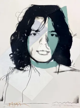 Serigrafia Warhol - Mick Jagger (FS II.138)