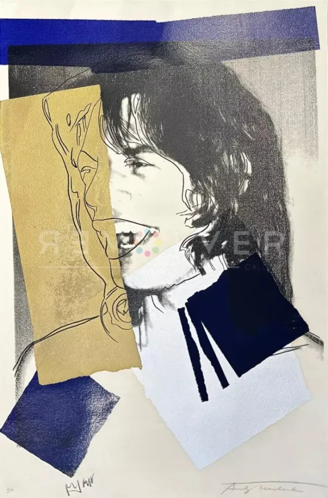 Serigrafia Warhol - Mick Jagger (FS II.142)