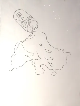 Múltiplo Warhol - New Coke Drawing 