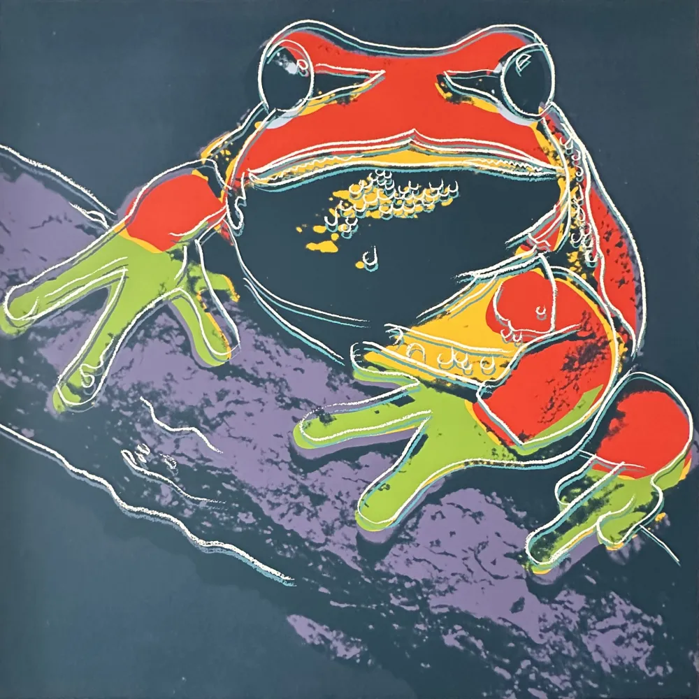 Serigrafia Warhol - Pine Barrens Tree Frog (FS II.294)