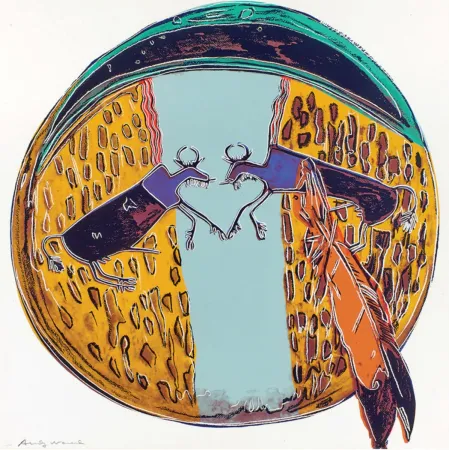 Serigrafia Warhol - Plains Indian Shield (FS II.383)