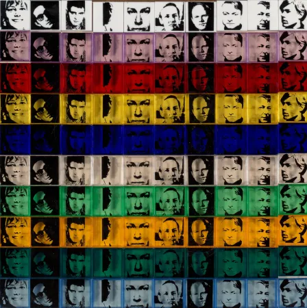 Serigrafia Warhol - Portraits of the Artists (FS II.17)