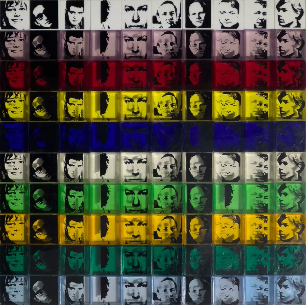 Serigrafia Warhol - Portraits of the Artists (FS II.17)