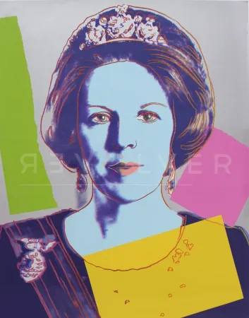 Serigrafia Warhol - Queen Beatrix of the Netherlands (FS II.340)
