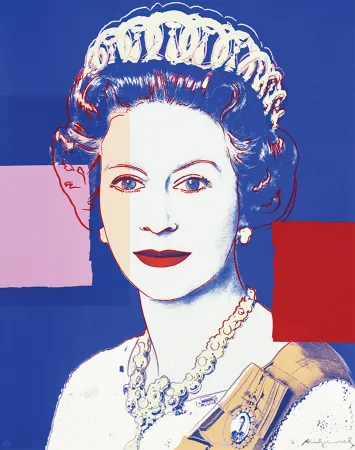 Serigrafia Warhol - Queen Elizabeth II 337