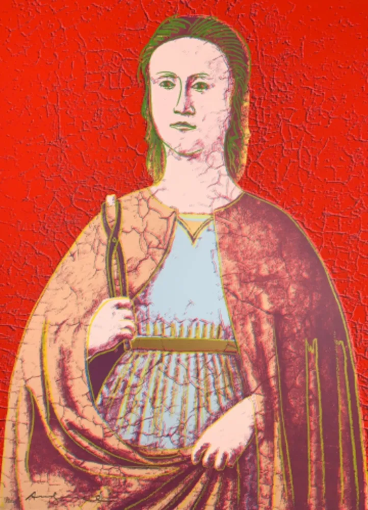 Serigrafia Warhol - Saint Apollonia (F. & S. II.330)