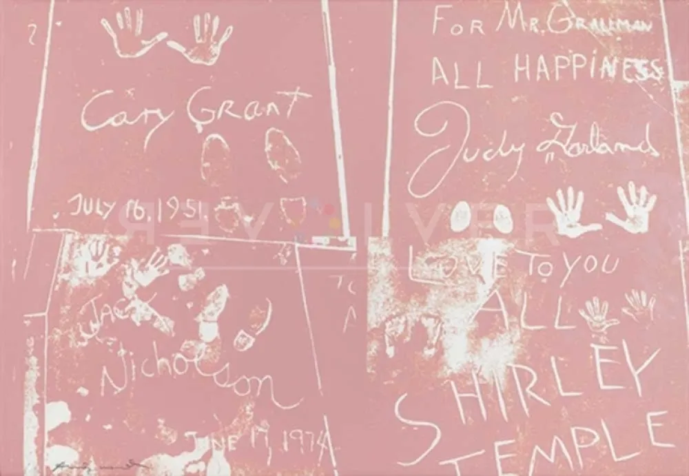 Serigrafia Warhol - Sidewalk (FS II. 304)