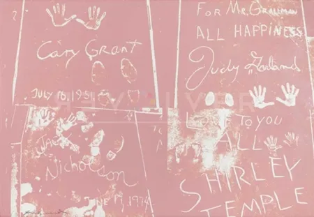 Serigrafia Warhol - Sidewalk (FS II. 304)