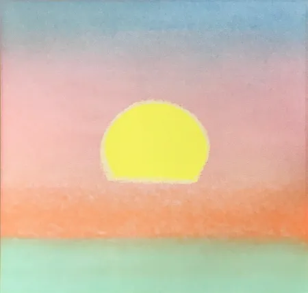 Serigrafia Warhol - Sunset (FS II.85) (Unique)