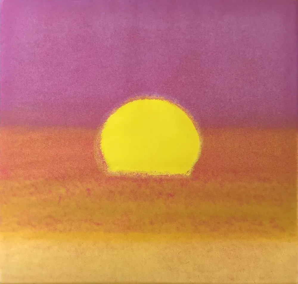 Serigrafia Warhol - Sunset (FS II.88) (Unique)