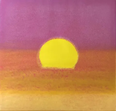 Serigrafia Warhol - Sunset (FS II.88) (Unique)