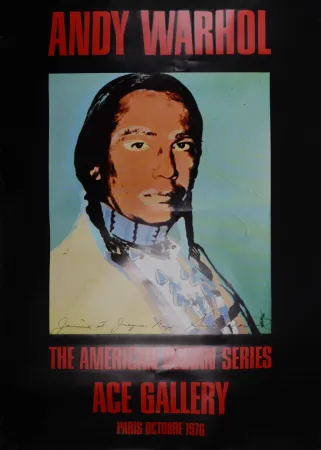 Offset Warhol - The American Indian Series, 1976 - Hand-signed