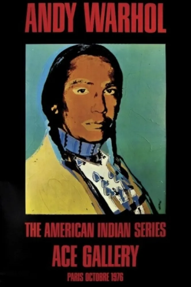 Cartaz Warhol - The American Indian Series