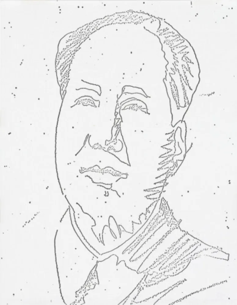 Múltiplo Warhol - Untitled (Mao) from The New York Collection for Stockholm