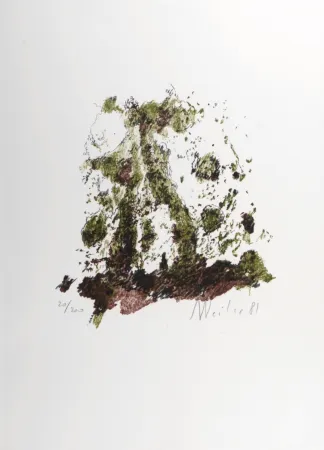 Litografia Weiler - Composition, 1987 - Hand-signed