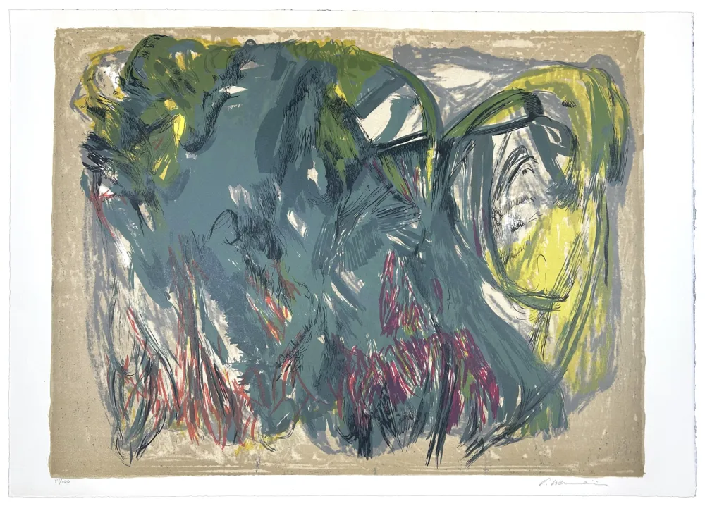 Litografia Wemaere - Pour Jorn