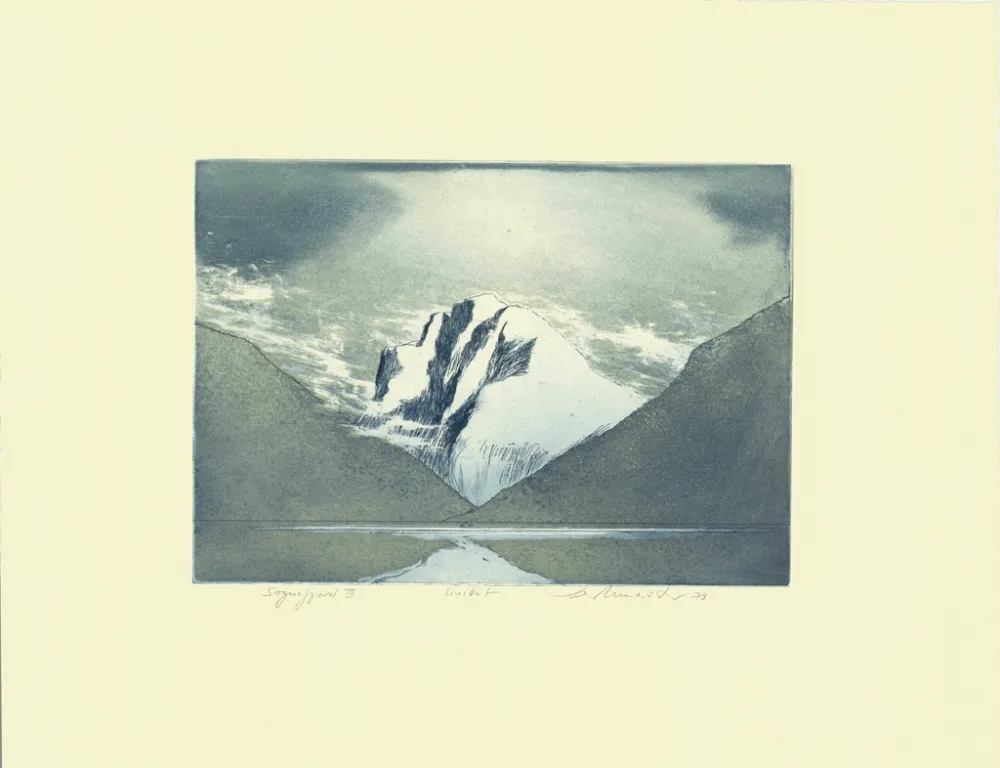 Água-Forte E Água-Tinta Werkmeister - Sognefjord III