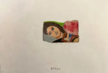 Múltiplo Wesselmann - Bedroom Face Sketch