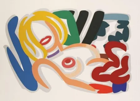 Serigrafia Wesselmann - Big Blonde with Choker