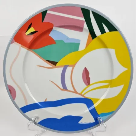 Múltiplo Wesselmann - Blonde Vivienne. Künstlerplatzteller