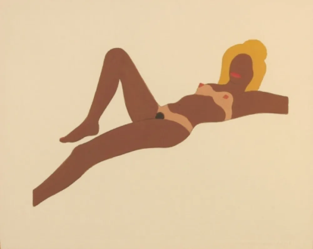 Sem Técnica Wesselmann - Embossed Nude #8 (study for The Great American Nude)  
