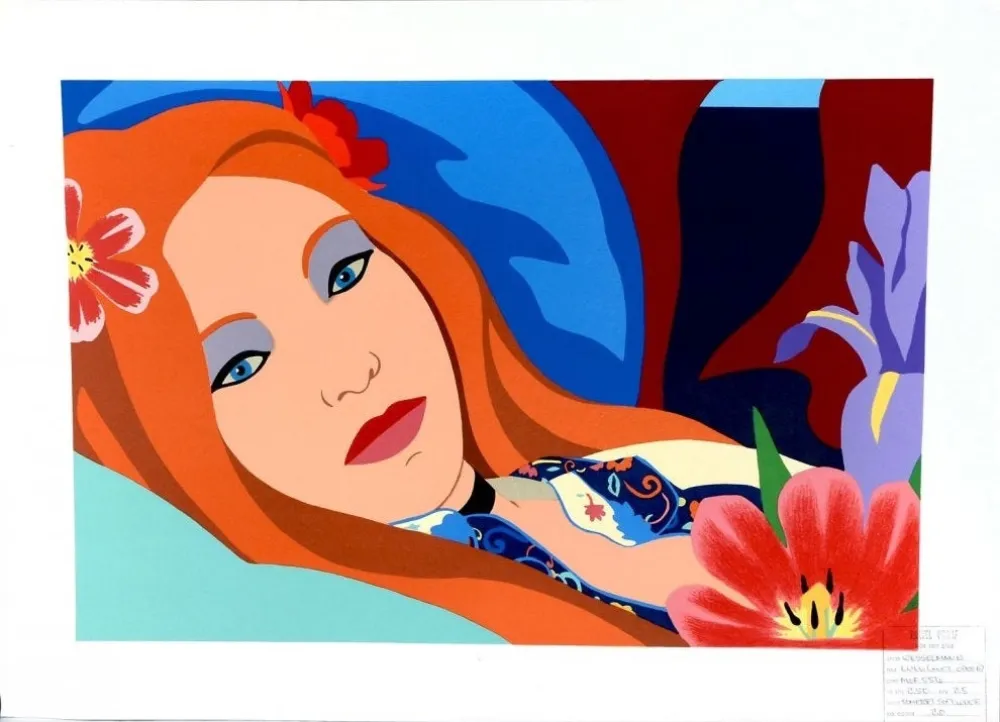 Litografia Wesselmann - Lulu