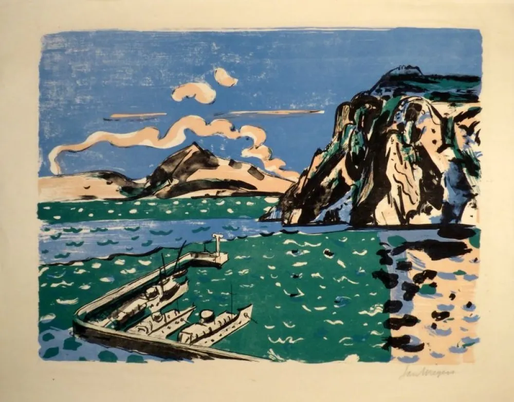 Sem Técnica Wiegers  - (Steilküste mit Hafen)