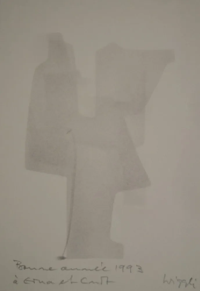 Litografia Wiggli - Neujahrskarte 1993