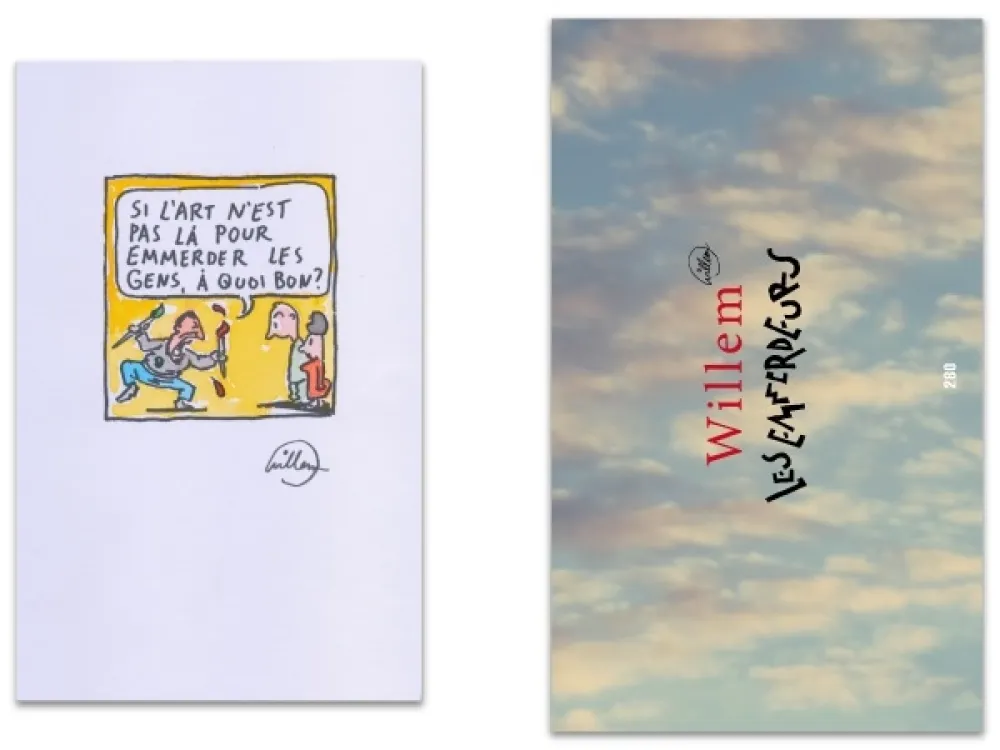 Livro Ilustrado Willem - L'Art en écrit