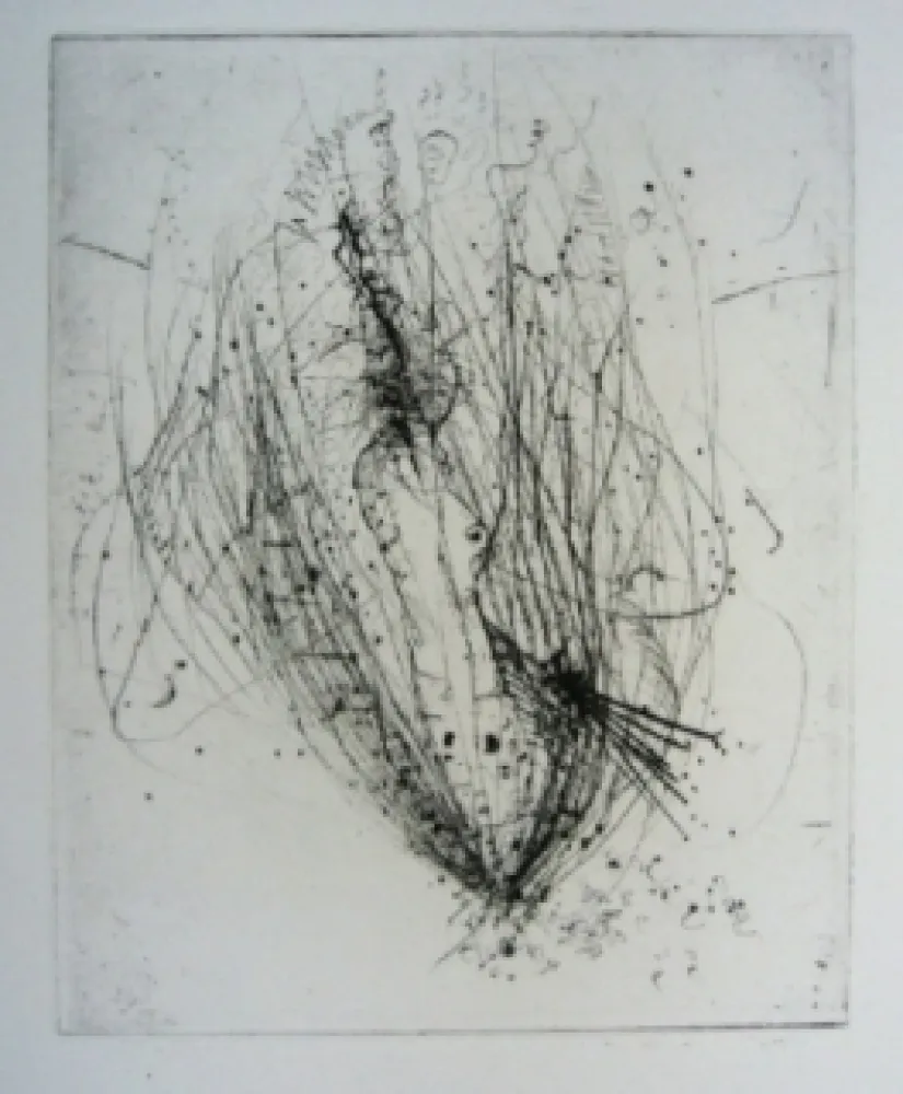 Gravura Wols - Akblute