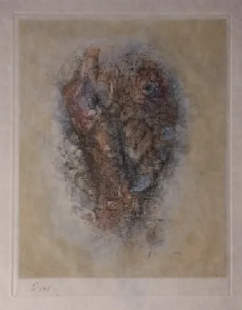 Gravura Wols - Sombre dimanche