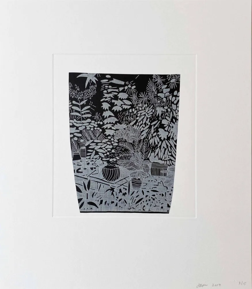 Gravura Wood - Untitled (8) from 8 Pots