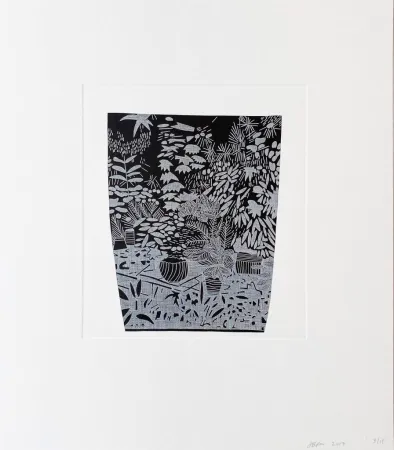 Gravura Wood - Untitled (8) from 8 Pots